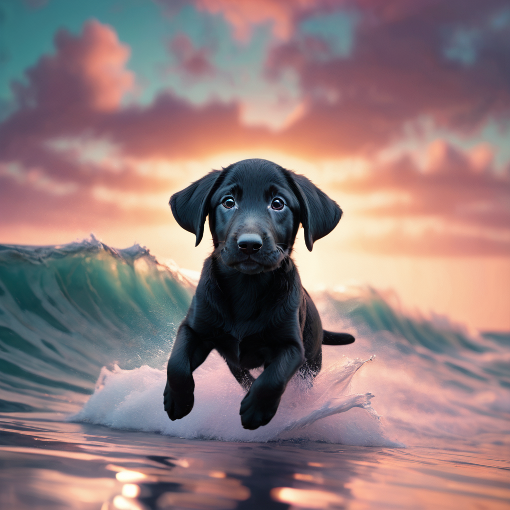 Custom Synthwave Art