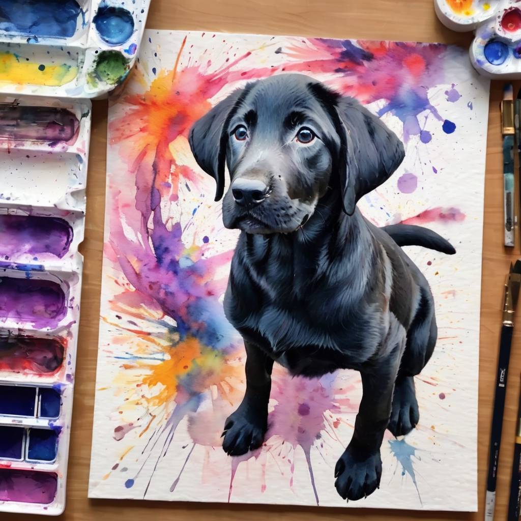 Custom Watercolor Art