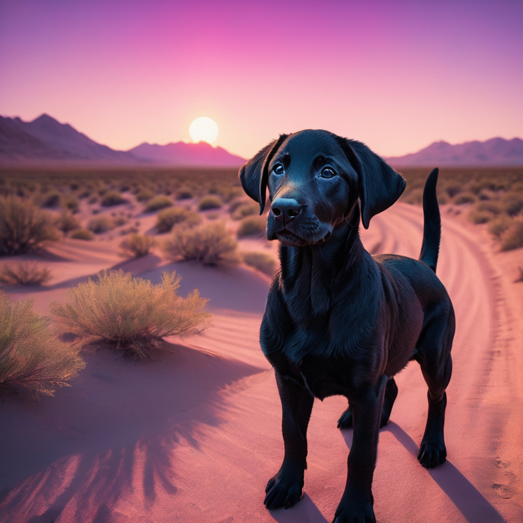 Custom Synthwave Art